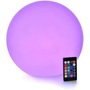 LED Dimmable Light Ball: 12-inch Waterproof Floating Pool Lights with Remote